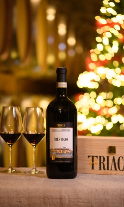 Prestigio with wooden box 150cl